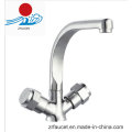 Modern Double Handle Kitchen Faucet